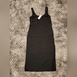 Abercrombie Satin Slip Midi Dress